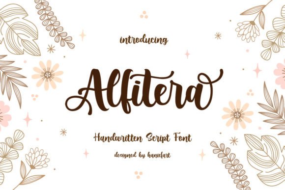 Alfitera: The Script Amp Typeface That Elevates Campaign Design