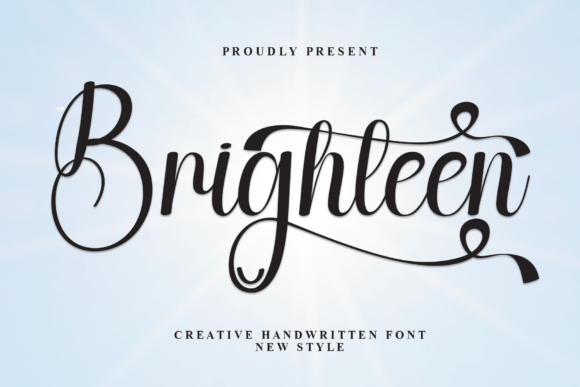 Brighteen: The Friendly Handwritten Font for Authentic Branding