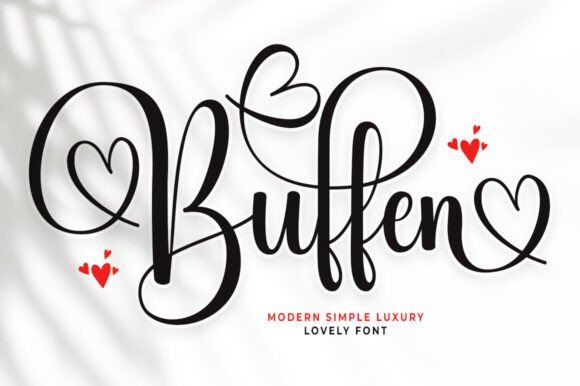 Buffen: A Modern Handwritten Typeface for Editorial Design