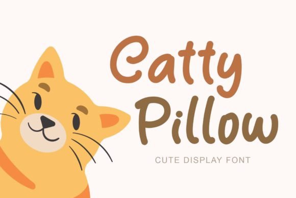 Catty Pillow Font Review: A Playful Handwritten Typeface for Brand Identity