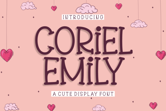 Coriel Emily: A Handwritten Typeface for Editorial Warmth