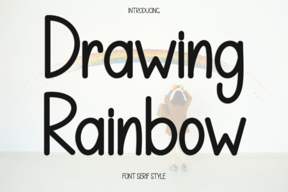 Drawing Rainbow: A Handwritten Typeface for Artisan Branding