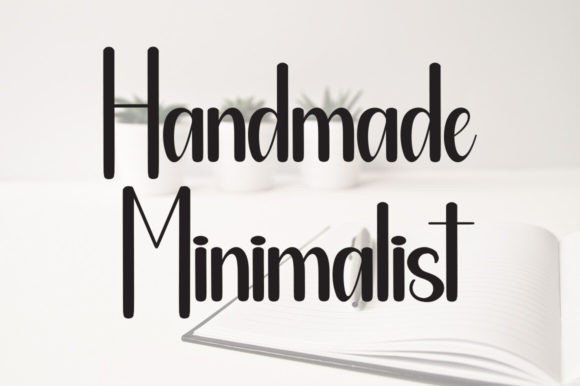 Handmade Minimalist: A Sweet Script for Authentic Branding