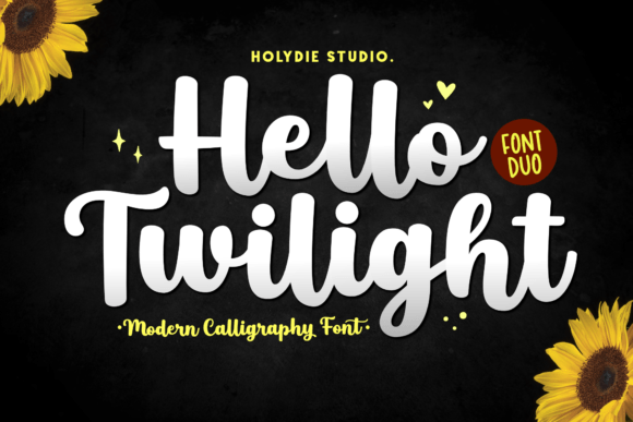 Hello Twilight Typeface: A Playful Script for Digital Branding
