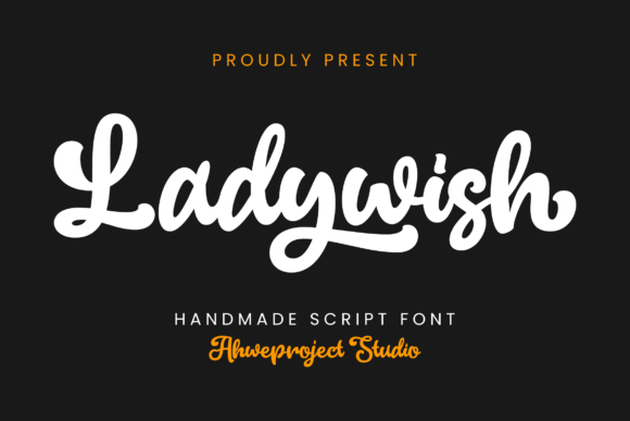Ladywish Typeface: A Web Designer’s Take on Romantic Script Typography