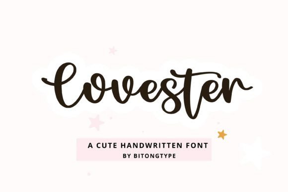 Lovester Handwritten Font for Web Design
