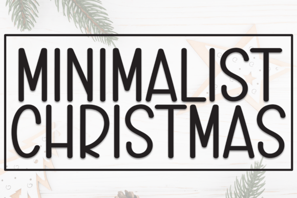 Minimalist Christmas Font Review
