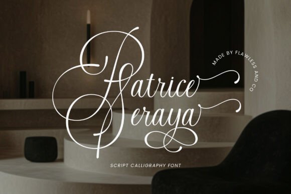 Patrice Seraya: Elevating Digital Brand Identity with Elegant Script Typography