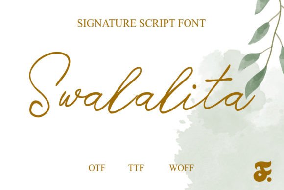 Swalalita: Elevating Digital Brand Identity with Elegant Script Typography