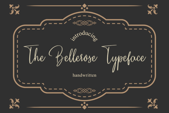 Upgrade Your Brand Identity with The Bellerose Typeface