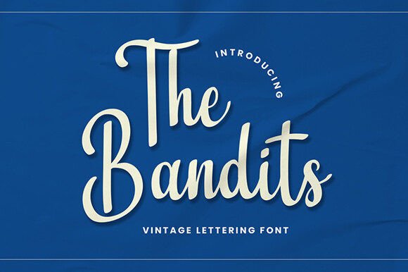 Why The Bandits Is the Perfect Script Font for Your Brand